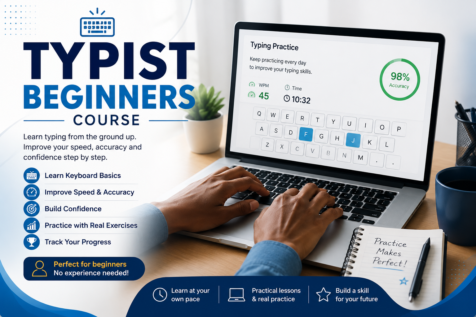 Typist beginners course